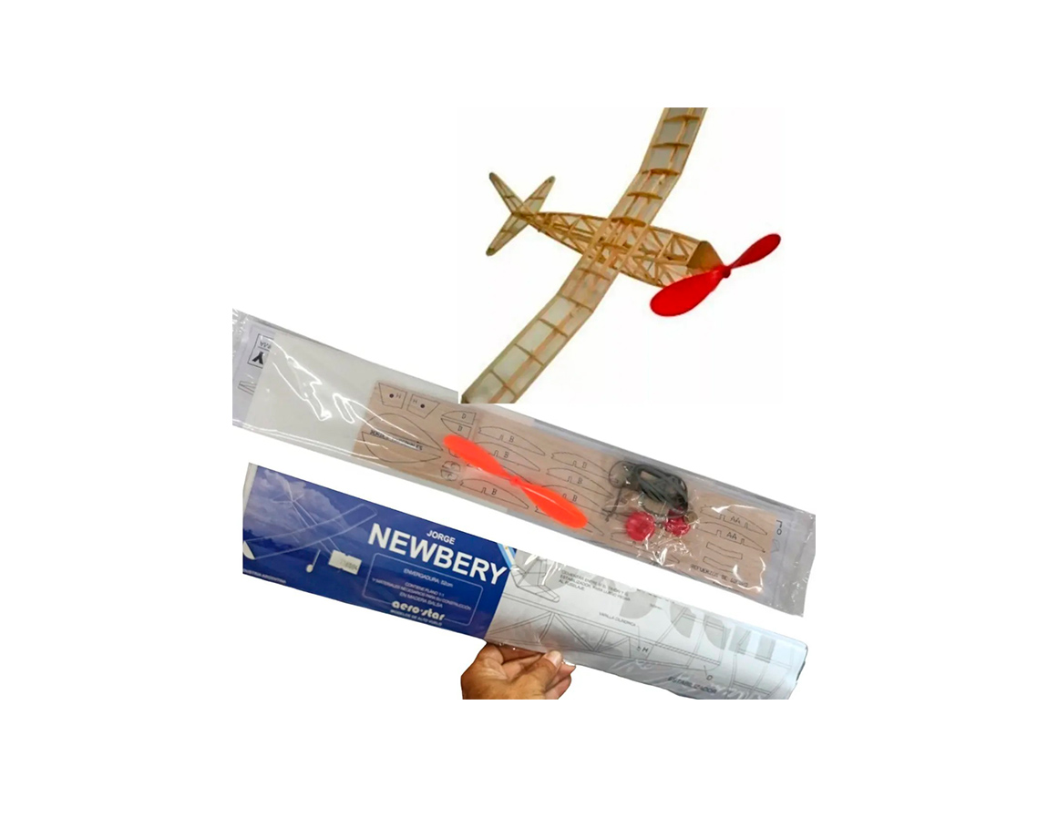 AVION MADERA BALSA NEWBERY PARA ARMAR