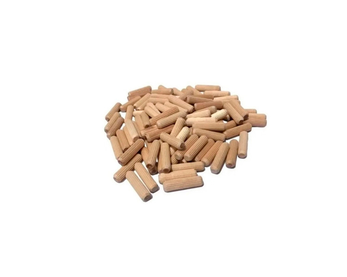 MADERA TARUGOS PINO DIAMETRO  6MM.x 20 U.