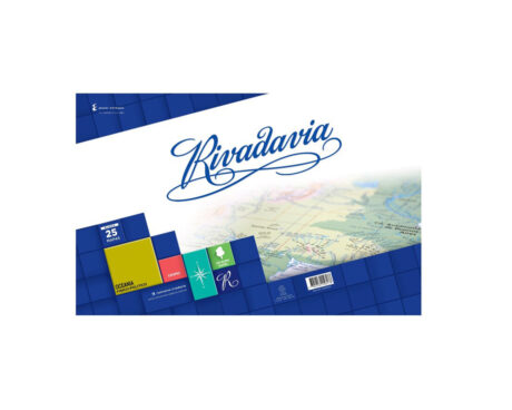 MAPAS RIVADAVIA CROMO BLOCK OCEANIA FIS POL