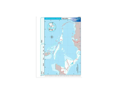 MAPAS RIVADAVIA OFICIO BLOCK AMERICA CENT POL