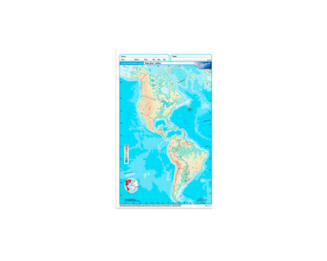 MAPAS RIVADAVIA OFICIO BLOCK CONT AMERICANO F/P