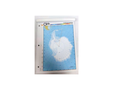 MAPAS ALFA Nro 3 POLITICO CONTINENTE ANTARTICO