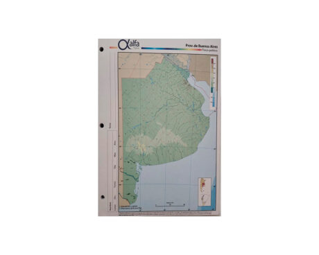 MAPAS ALFA Nro 3 F/P BUENOS AIRES
