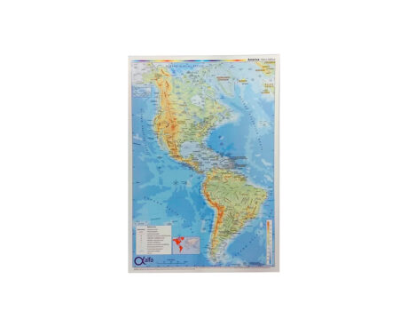 MAPAS ALFA Nro 6 F/P AMERICA CROMOS