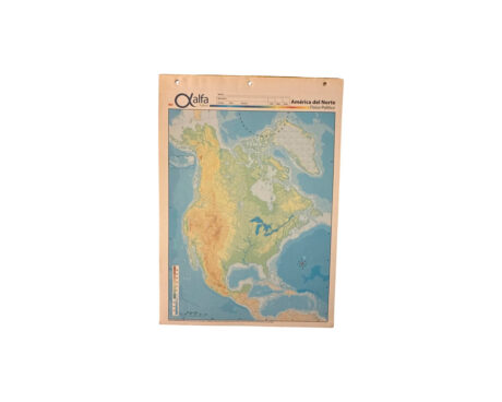 MAPAS ALFA Nro 5 F/P AMERICA DEL NORTE