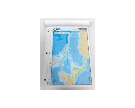 MAPAS ALFA Nro 5 POLITICO AMERICA CENTRAL