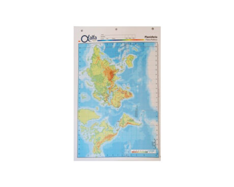 MAPAS ALFA Nro 5 F/P PLANISFERIO