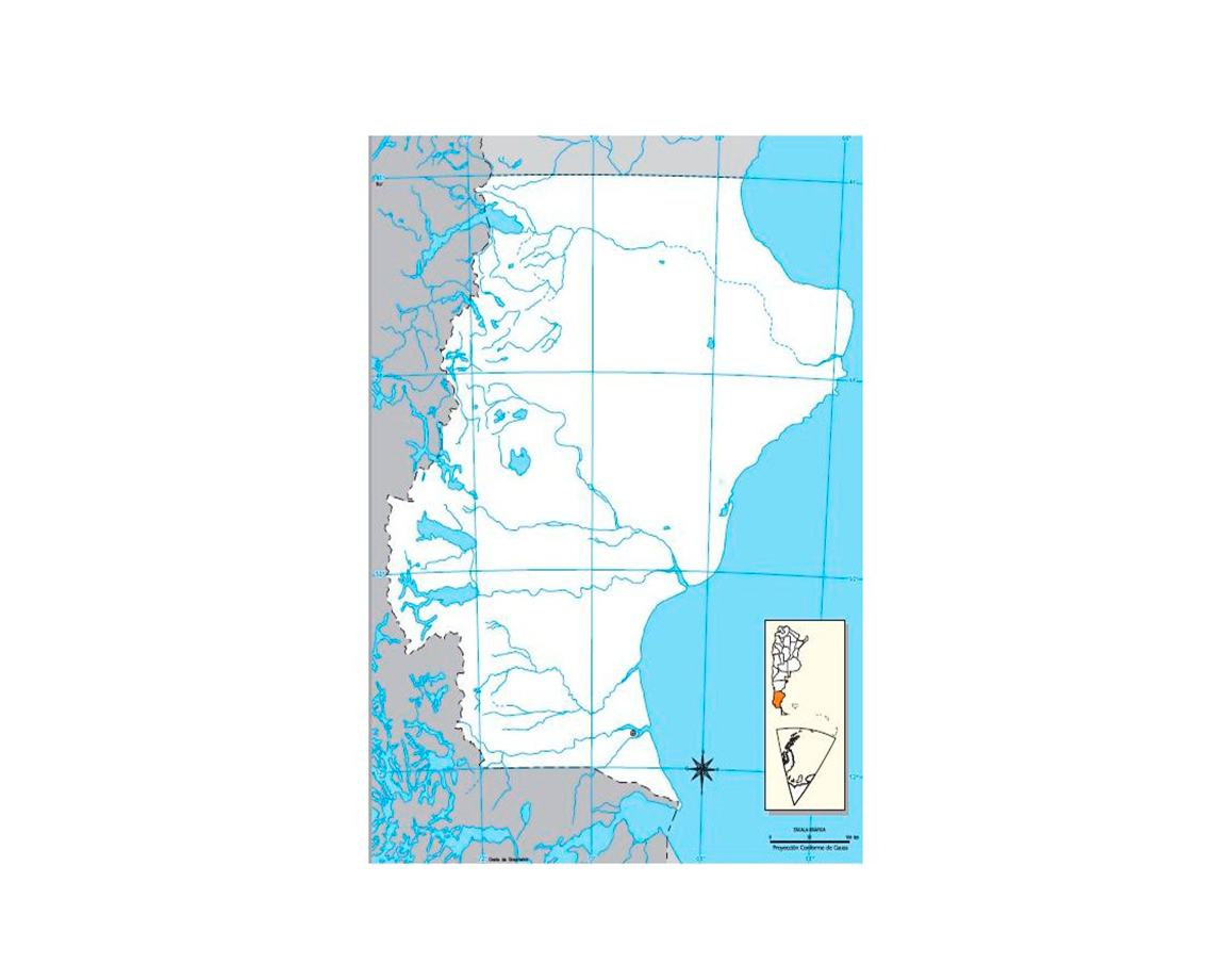MAPAS TRIUNFANTE Nº5 SANTA CRUZ F/P