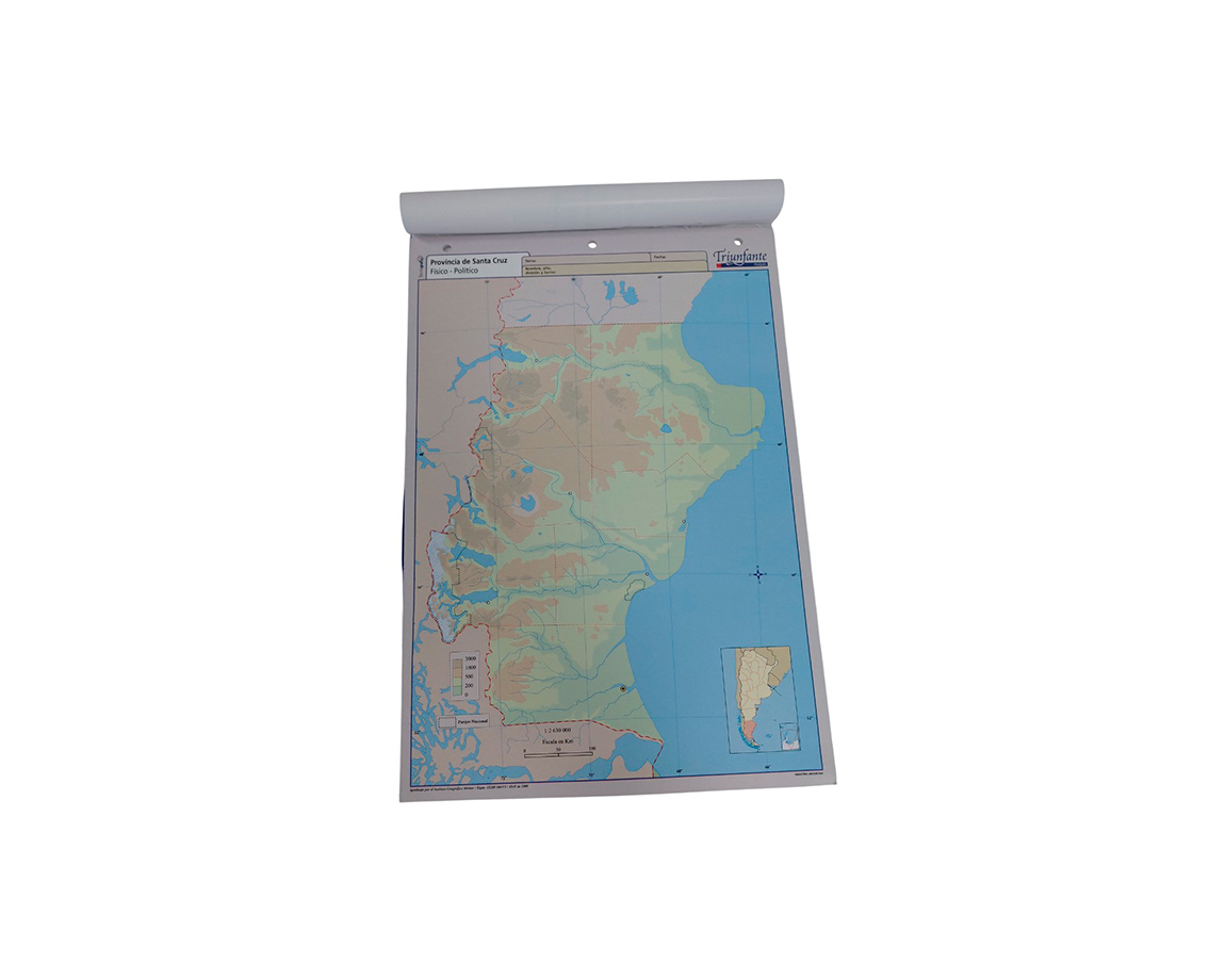 MAPAS TRIUNFANTE Nº5 SANTA CRUZ POLITICO