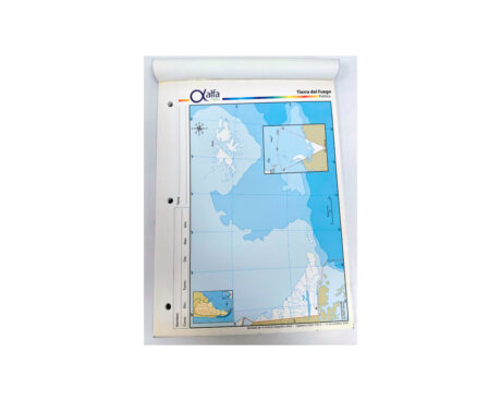 MAPAS ALFA Nro 3 POLITICO TIERRA DEL FUEGO
