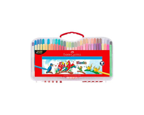 MARCADOR FABER FIESTA x60 U. ESTUCHE RIGIDO 555360