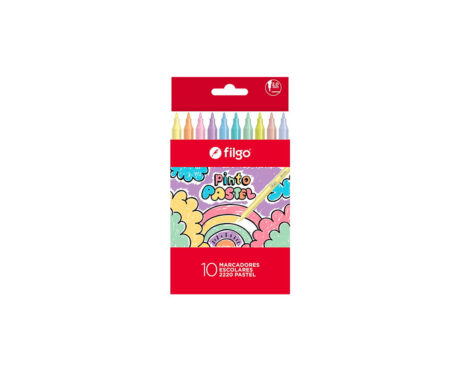 MARCADOR FILGO PINTO x 10 U. PASTEL