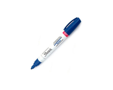 MARCADOR SHARPIE PAINT MEDIO AZUL x U.