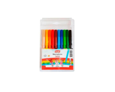 MARCADOR TRABI JUNIOR SURTIDO x10 UNID