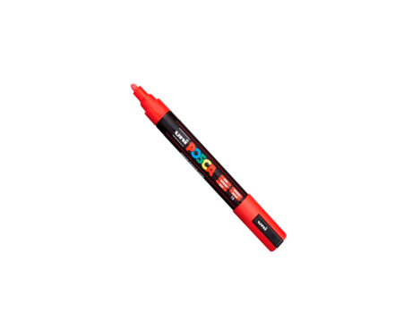 MARCADOR UNI POSCA PC-3M P. MEDIANA ROJO