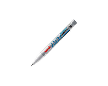 MARCADOR UNI PX-203 EXTRA-FINO PLATA