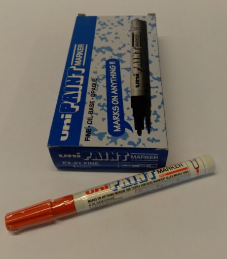 MARCADOR UNI PAINT PX-21 FINO ROJO