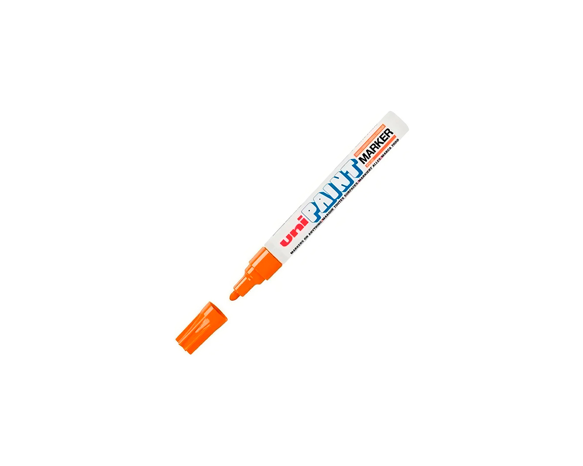 MARCADOR UNI PAINT PX-20 FINO/MEDIO NARANJA