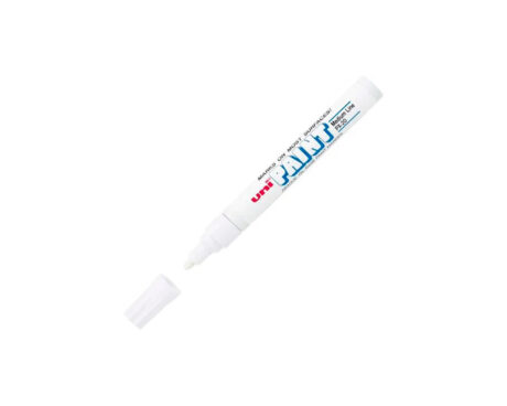 MARCADOR UNI PAINT PX-20 FINO/MEDIO BLANCO