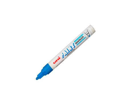MARCADOR UNI PAINT PX-20 FINO/MEDIO CELESTE