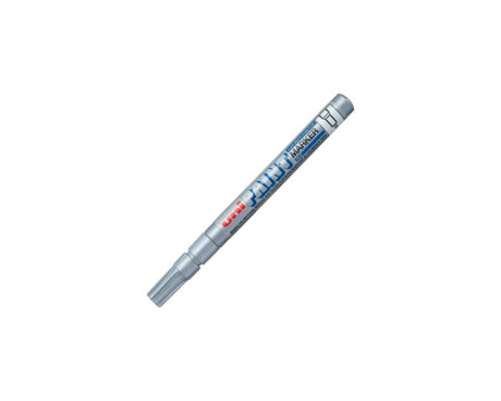 MARCADOR UNI PAINT PX-21 FINO PLATA