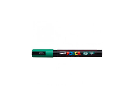 MARCADOR UNI POSCA PC-5M P. GRUESA x U. VERDE