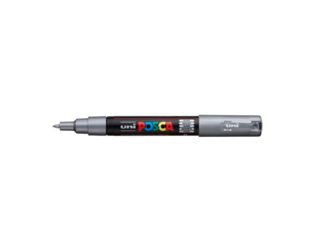 MARCADOR UNI POSCA PC-3M P. MEDIANA PLATA
