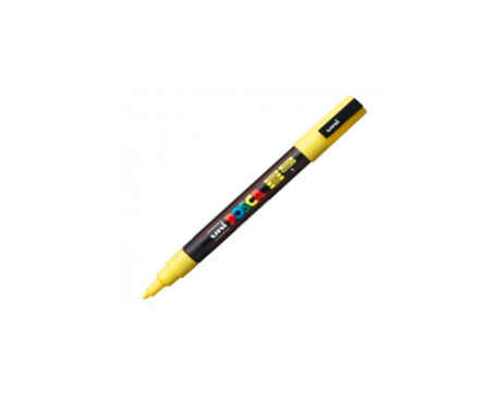MARCADOR UNI POSCA PC-3M P. MEDIANA AMARILLO