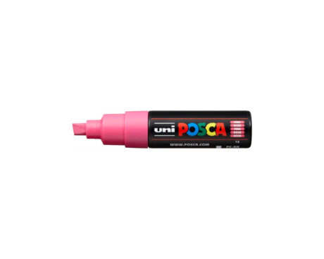 MARCADOR UNI POSCA PC-8K P. CHANFLE x U. ROSA