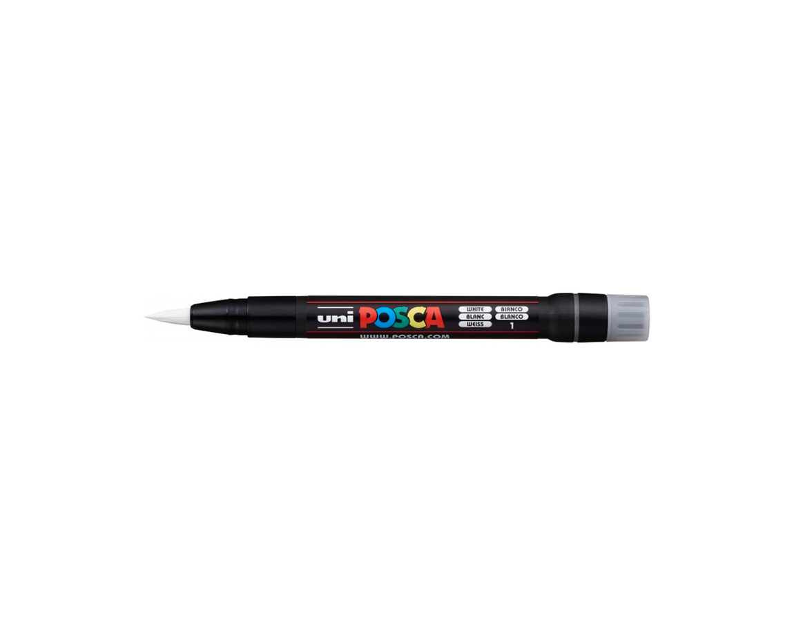 MARCADOR UNI POSCA PCF-350 x U. BLANCO P/PINCEL