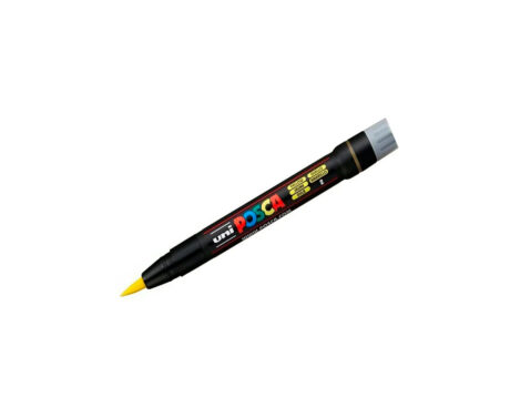 MARCADOR UNI POSCA PCF-350 x U. AMARILLO P/PINCEL