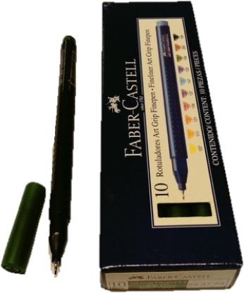 MICROFIBRA FABER ART GRIP x 10 U. VERDE