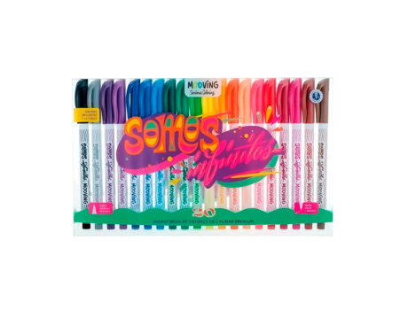 MICROFIBRA MOOVING COLORING 3041020 x 20 U.