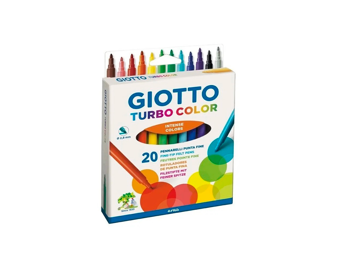 MARCADOR PAX GIOTTO TURBO x 20 U. LARGOS