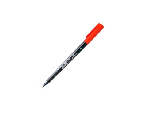 MICROFIBRA FABER OHP MULTIMARK 421-S ROJO x 12 U.