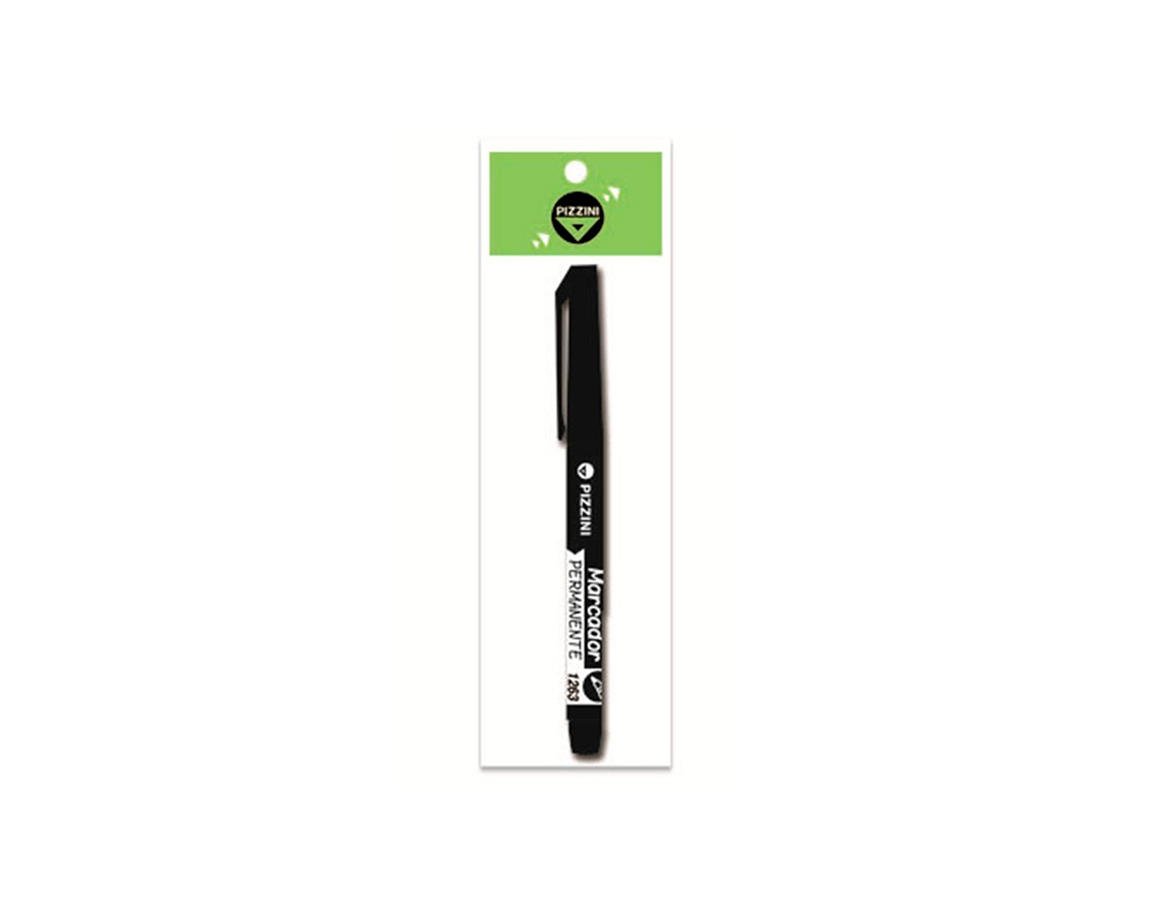 MARCADOR PIZZINI 1263 P/CD / TELA PERM NEGRO