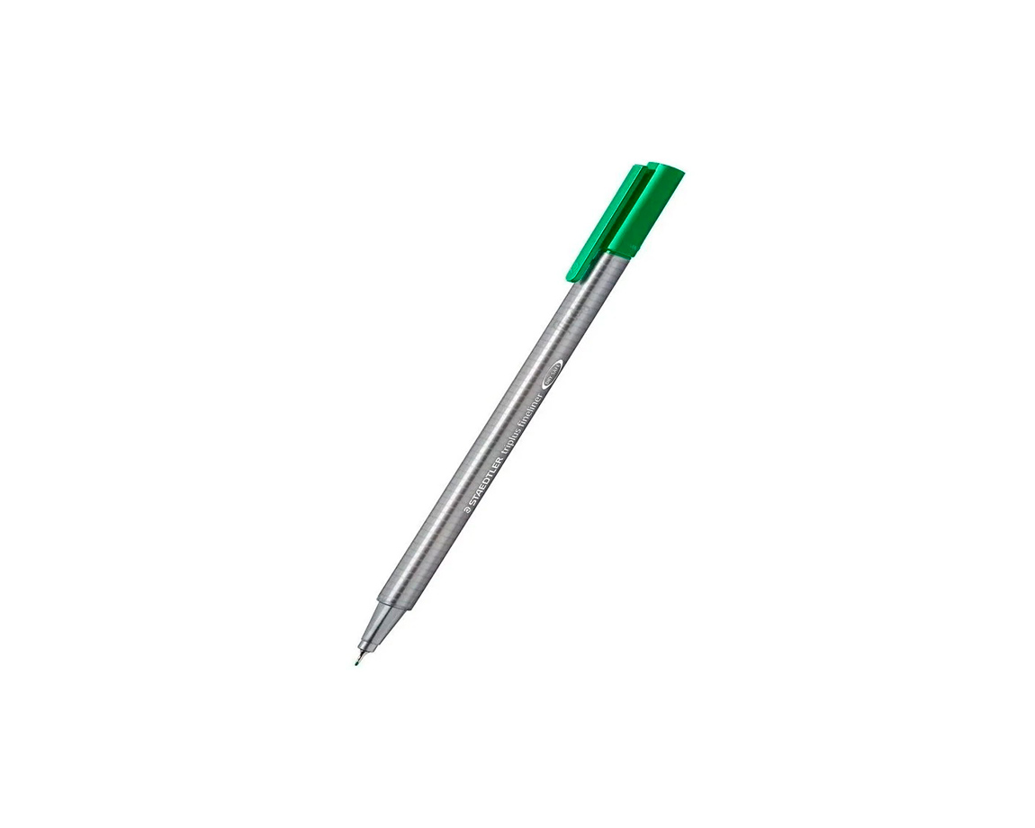 MICROFIBRA STAEDTLER TRIPLUS 334-5 VERDE OSC