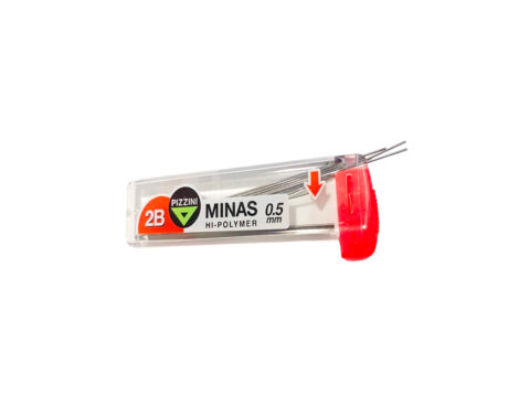 MINAS PIZZINI 0.5 2B TUBO x12 U.