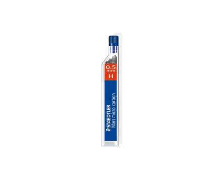 MINAS STAEDTLER 0.5 MM-  H  TUBO x 12 U.