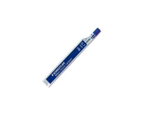 MINAS STAEDTLER 0.7 MM- HB  TUBO x 12 U.