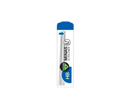 MINAS PIZZINI 0.7 HB TUBO x12 U.