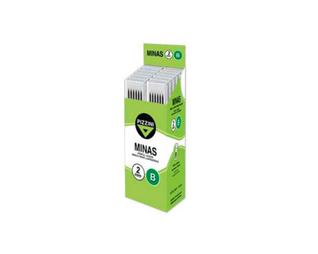 MINAS PIZZINI 2mm B TUBO x5U.