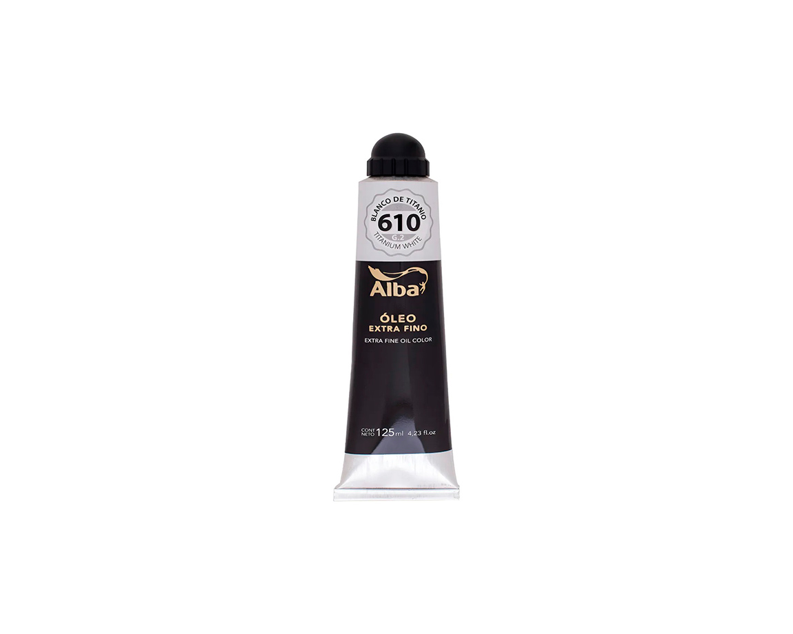 OLEOS ALBA 1x125 G2 610 BLANCO TITANIO