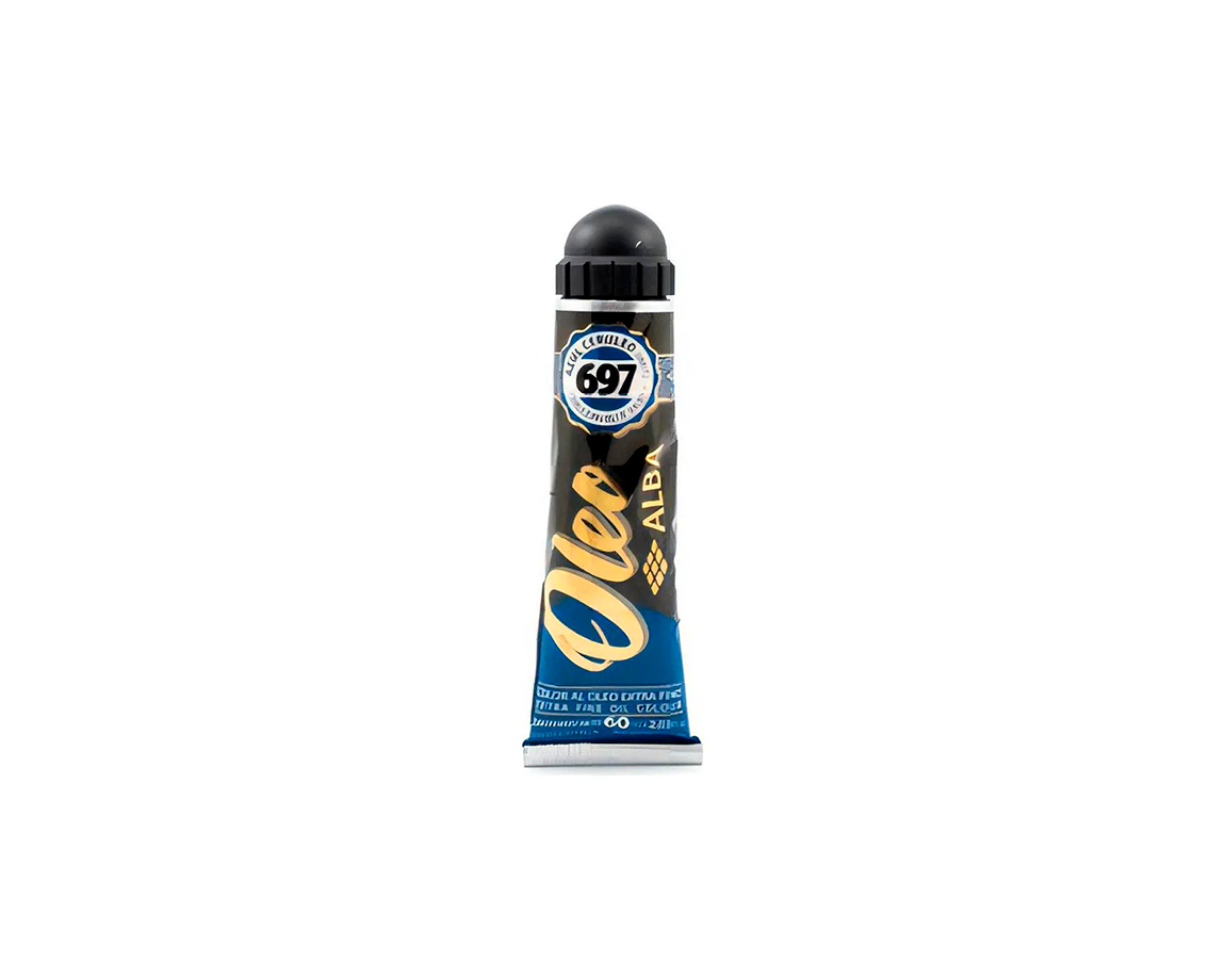OLEOS ALBA 6x18  G1 697 AZUL CERULEO (IMIT)