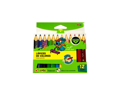 PINTURITAS PIZZINI x 12 U. CORTOS LMC2712