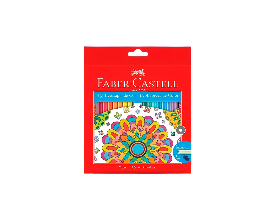 PINTURITAS FABER CARTON x72 COLORES