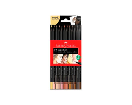 PINTURITAS FABER SUPERSOFT x12 TONOS PIEL 210713