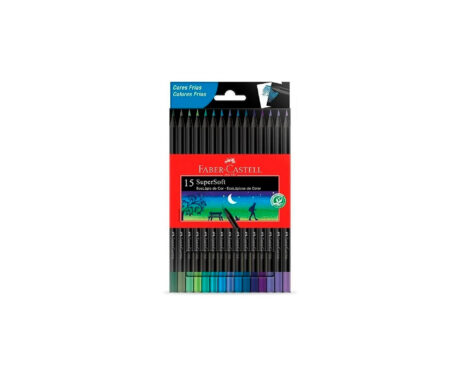 PINTURITAS FABER SUPERSOFT x15 TONOS FRIOS 210718
