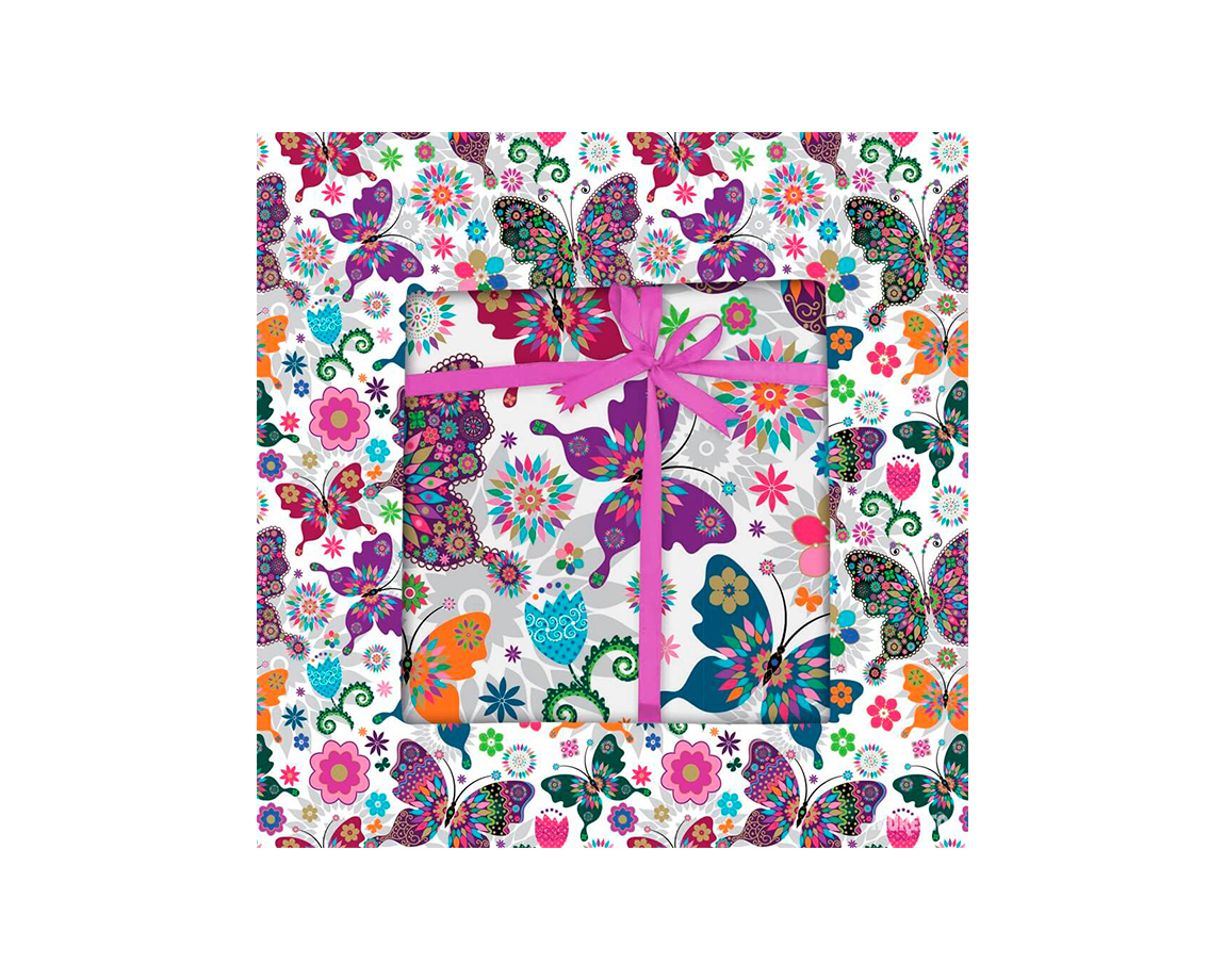 PAPEL BOBINA MURESCO 60x200 -3590-1- MARIPOSAS