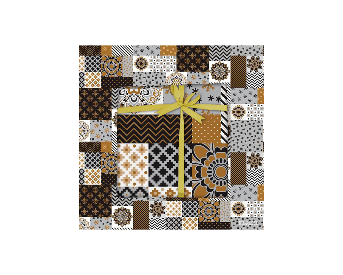 PAPEL BOBINA MURESCO 35x200 -3604-1- PATCH ETNICO